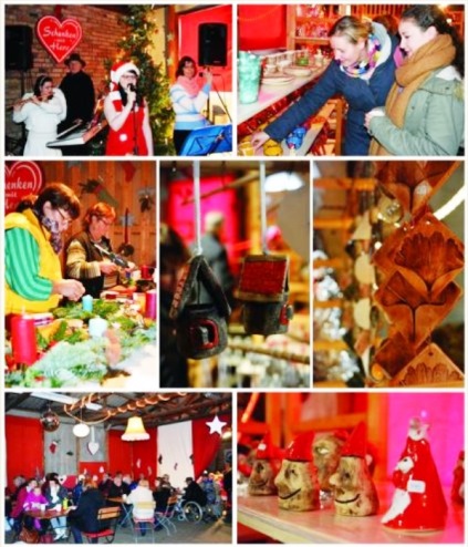 Eindrücke vom Adventsmarkt der Rostocker DRK-Werkstättten