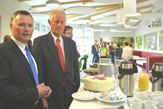 Einweihungsfeier der neuen Cafeteria der Rostocker DRK-Werkstätten