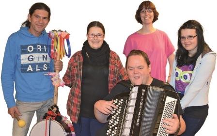 Arbeitsbegleitende Maßnahme - die Werkstattband Rostocker Nordschwalben