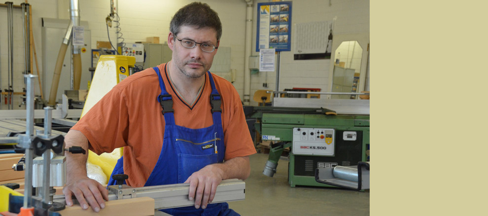 Tischlerei, Hobelteile und Palettenbau in der Rostocker DRK Werkstätten gGmbH